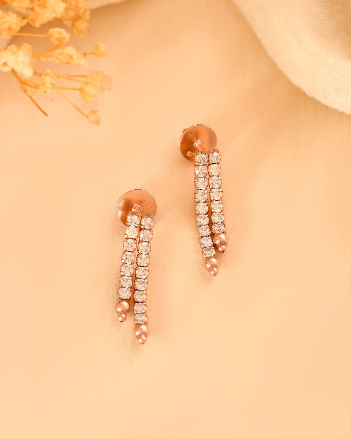 Lariat Necklace Set (Necklace with Matching Drop Earrings)